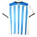 Argentina 2014 Retro Domácí Dres Krátký Rukáv
